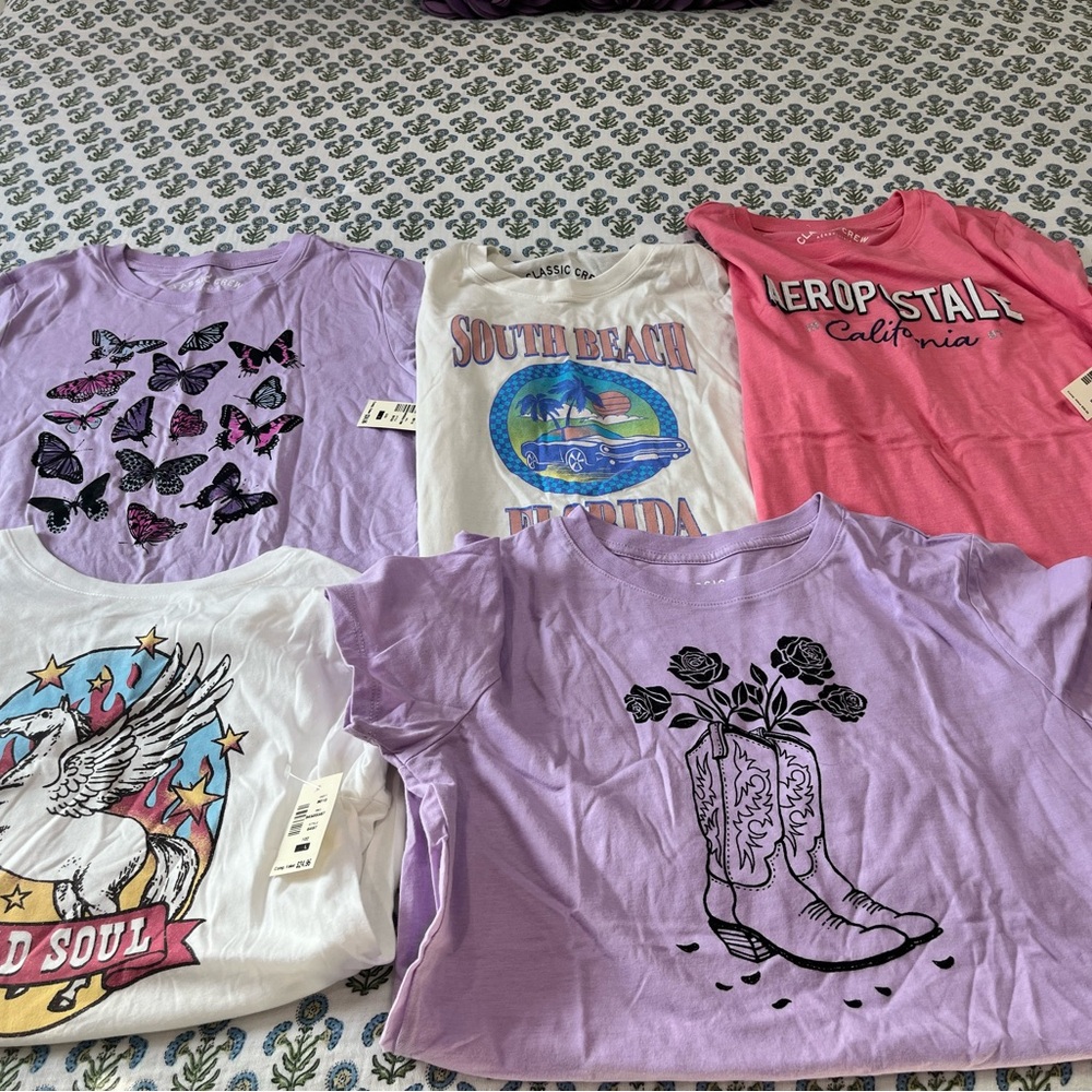 Adorable Aeropostale Graphic Tees